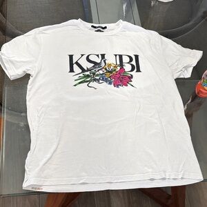 Ksubi White Graphic Short Sleeve Tee